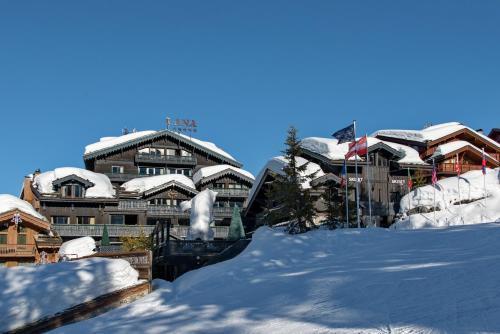Le Lana Hotel Courchevel Bagian luar foto