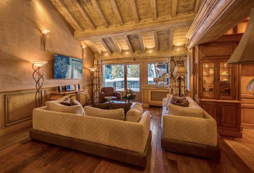 Le Lana Hotel Courchevel Bagian luar foto